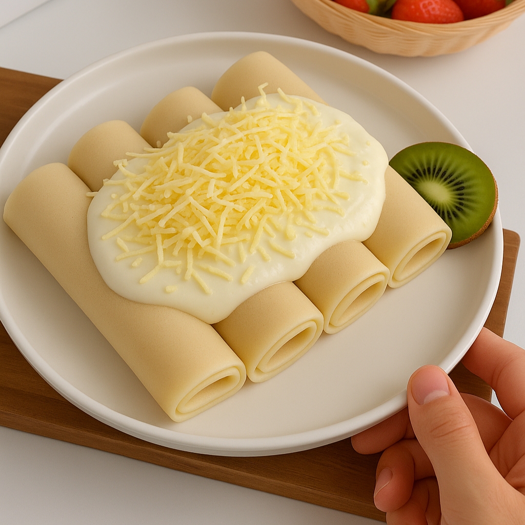 Pancake Roll Keju Susu