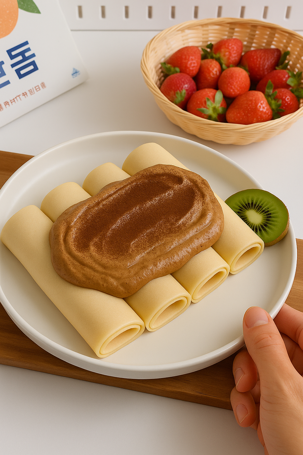 Pancake Roll Tiramisu